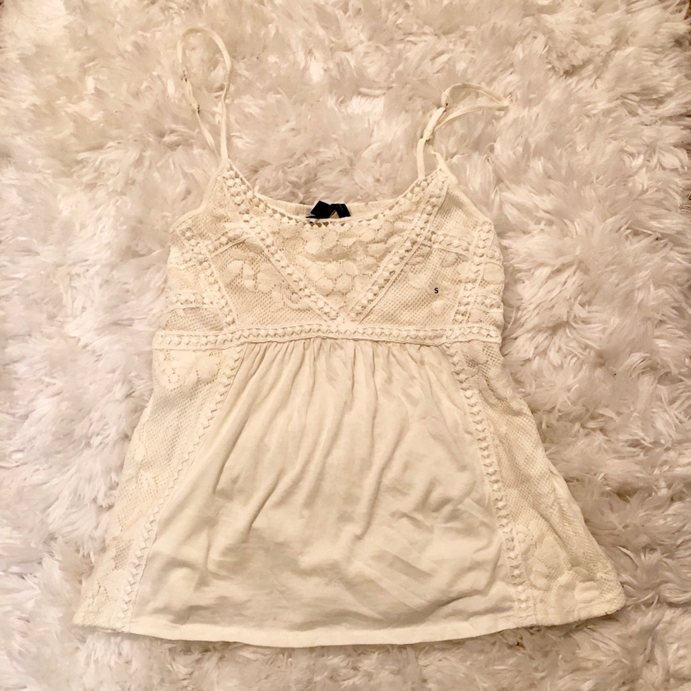 Lace American Eagle Top